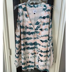 Cabi Tie Dye Blouse